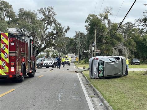 Driver Ejected From Car After Crashing Into Power Pole In Ocala Ocala