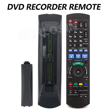 N Qayb Remote For Panasonic Dvd Recorder Dmr Xw Dmr Xw Dmr