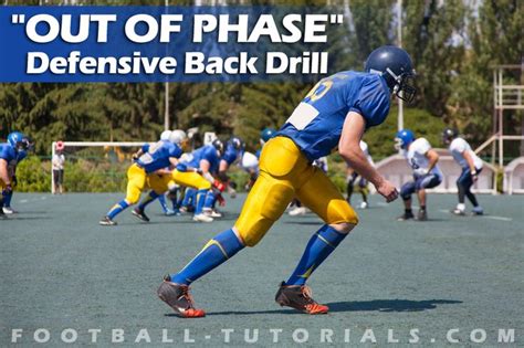 Out Of Phase Defensive Back Drill Football Drills Football