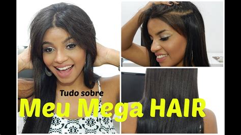 Mega Hair Cabelo Crespo Antes E Depois