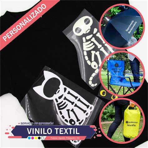 Servicio De Vinilo Textil Grande Personalizado Articulos