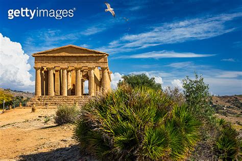 Valley Of The Temples Valle Dei Templi The Temple Of Concordia An