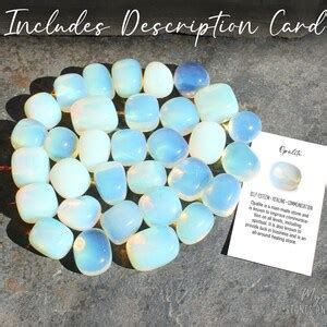 Opalite Tumbled Stones Choose How Many Pieces Etsy