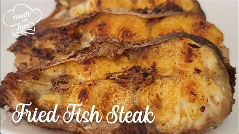Fried Basa Fish Steak Youtube