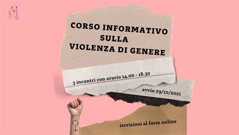 Corso Informativo Sulla Violenza Di Genere Voce Donna