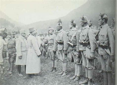 Isonso Front 1915 Bosnian Units Inspected By Arch Duke Charles War