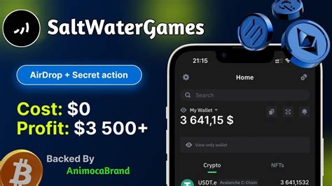 SaltWater Games Confirmed Airdrop No Investment Earn 1000 Airdrop