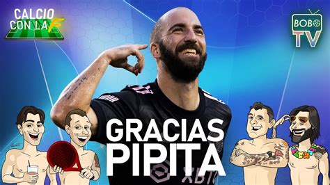 El Pipita Higuain Si Ritira Dal Calcio Lomaggio Della Bobo Tv A Un