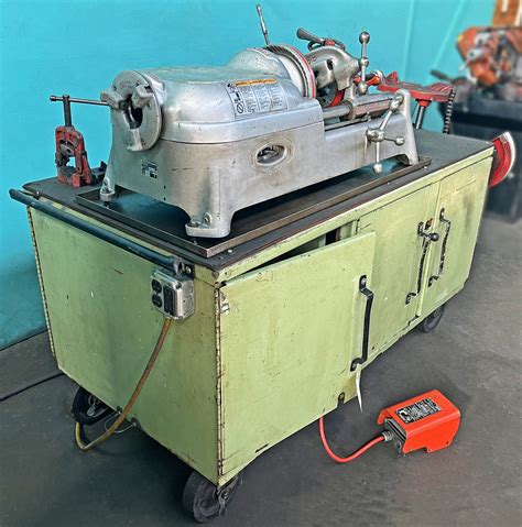 Ridgid Model Threading Machine Norman Machine Tool