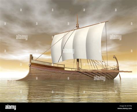 Ancient Greek Sailing Ship Hi Res Stock Photography And Images Alamy