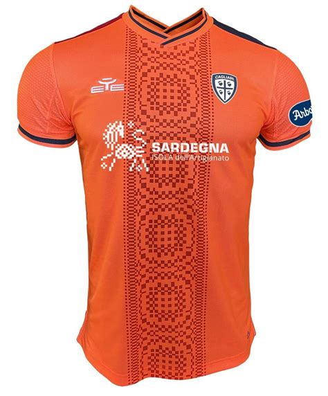 Cagliari Calcio 2022 23 GK Home Kit