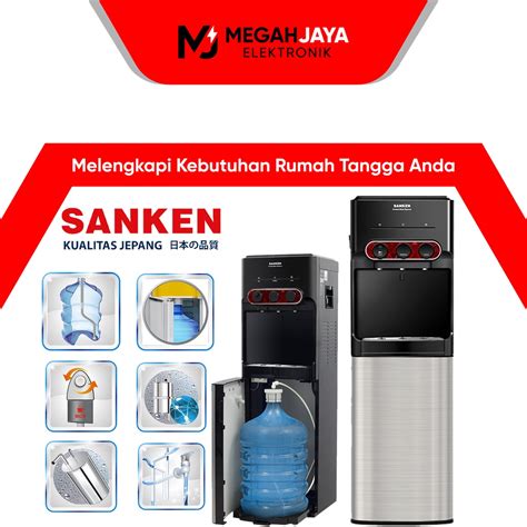 Jual Cod Ready Dispenser Sanken Galon Bawah Hwd C Ic Hwd C Ic