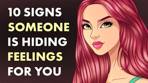 10 Signs Someones Hiding Feelings For You YouTube