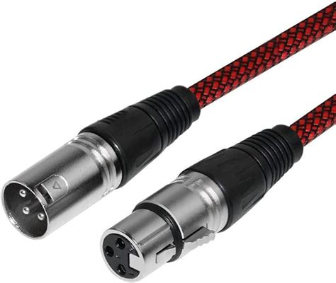 Amazon XLR Cable 6ft 2Pack Male To Female Furui Microphone XLR