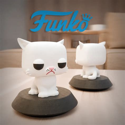 Exotic Shorthair Funko Pop 3d Models Download Creality Cloud