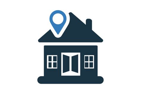 Home House Location Icon Graphic By 121icons · Creative Fabrica