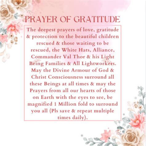 PRAYER OF GRATITUDE - Medyhne