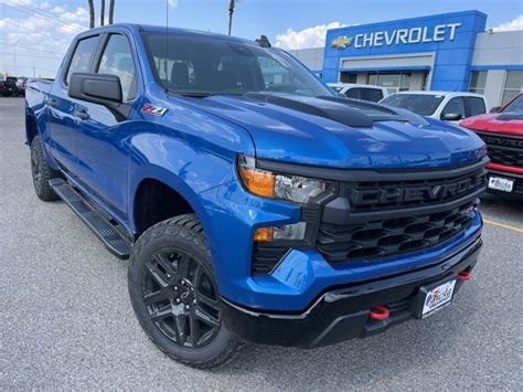 New Chevrolet Silverado Custom Trail Boss D Crew Cab In