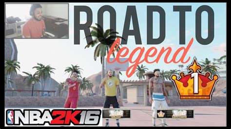 Nba 2k16 My Park Road To Legend Ep1 Youtube