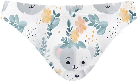Amazon Men S Cute Koala Swim Briefs Bikini Swimsuit S B Clothing Shoes Jewelry
