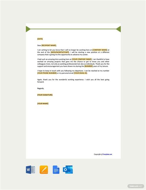 Final warning letter to employee for misconduct google docs word ... 