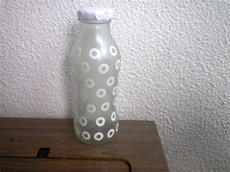 Garrafa de Vidro ás Bolinhas Vase Diy Home Decor Glass Bottles