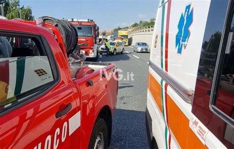 A10 Incidente Tra I Caselli Di Varazze E Arenzano Soccorsi Mobilitati