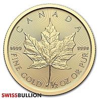 1 Ounce 2024 Maple Leaf Gold Coin