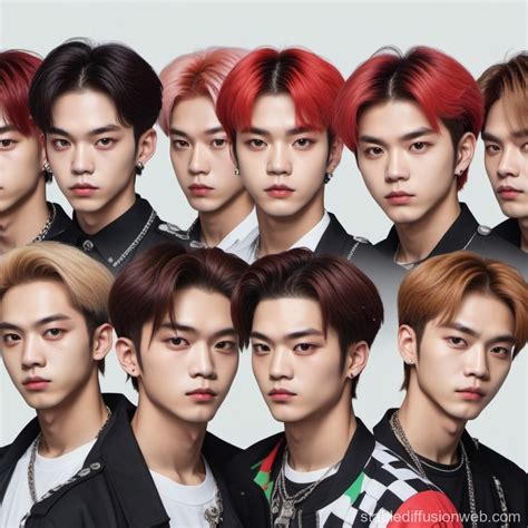 Nct 127s 2 Baddies Unconventional Album Cover Stable Diffusion Online