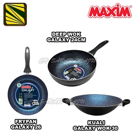 Jual Maspion Maxim Wajan Penggorengan Frypan 26cm Deep Wok 24cm