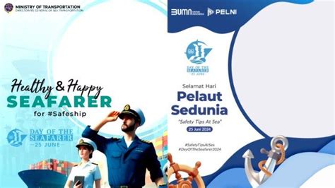 Link Twibbon Hari Pelaut Sedunia Beserta Cara Membuatnya