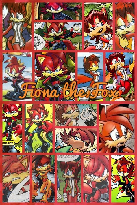 Fiona The Fox Sonic Art Happy Tree Friends Sonic Heroes