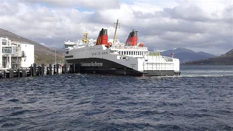 Caledonian Macbrayne Mv Loch Seaforth Arriving In Ullapool Youtube