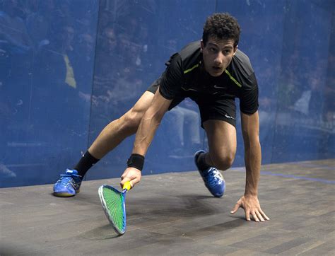 Hesham Out Of Canary Wharf Classic Psa Squash Tour