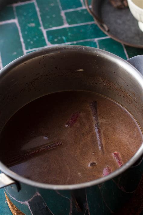 Spicy Hot Chocolate With Chili Aztec Hot Chocolate Ginger With Spice