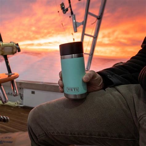 YETI Rambler Bottle With Hot Shot Cap SEAFOAM 354ml 12oz Birstall