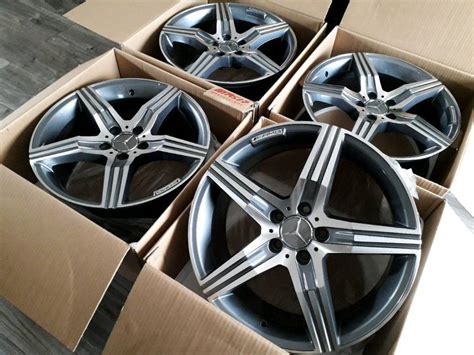 X New Alloy Wheels Fit Mercedes A B C E S Class Cla Slk Amg C