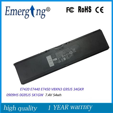 V Wh Rnfd Original Laptop Battery For Dell Latitude E E