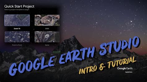 Google Earth Studio Intro Timelapse Crazy Aerials D Tracking