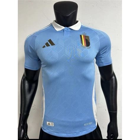 Jual PLAYER ISSUE JERSEY BOLA BELGIA AWAY PI EURO 2024 Shopee Indonesia