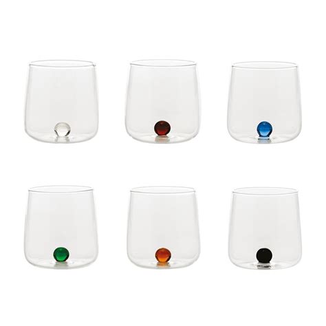 Set 6 Tumbler BILIA Assortiti Zafferano Tavola