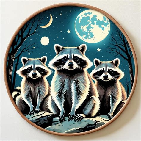 Raccoons Ai Generated Artwork Nightcafe Creator