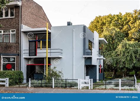 The Schroder House By Gerrit Rietveld In Utrecht, Netherlands Editorial ...
