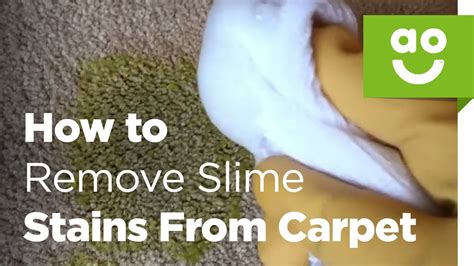 How To Remove Slime Stains From A Carpet Ao YouTube