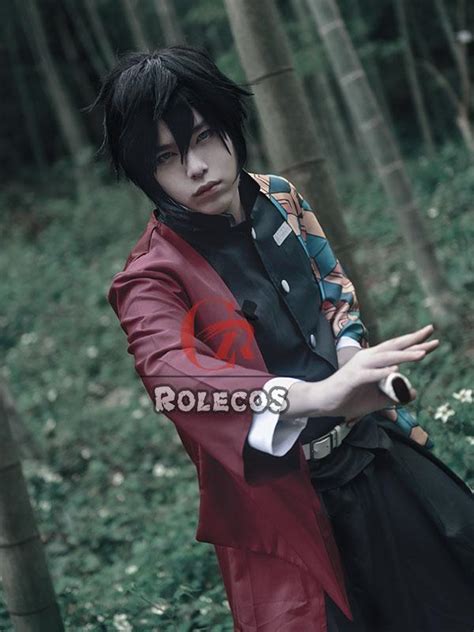 Demon Slayer / Kimetsu no Yaiba Tomioka Giyuu Kimono Cosplay Costume ...