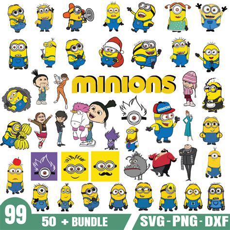 Minions Png Bundle Minions Svg Minion Cricut Minions Logo Inspire Uplift