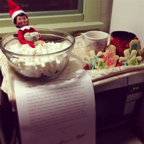 Izzy Takes A Bath Elf On The Shelf Christmas Elf Hot Cocoa