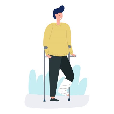 Hospital Patient In Body Cast Illustrations, Royalty-Free Vector ...