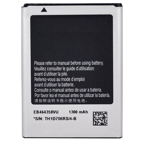 Samsung Galaxy Y Duos GT S6102 Replacement Battery Aubattery