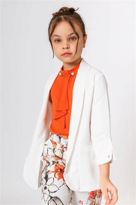 InCity Kids Girls Önü Açık Blazer